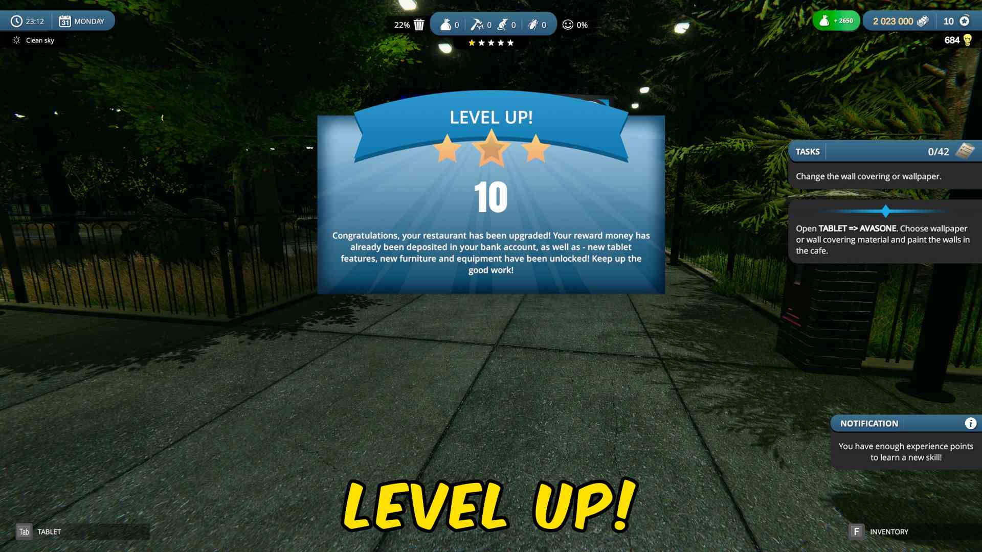 Cafe Owner Simulator — Barista Bootcamp (XP Boost) (screenshot 2)